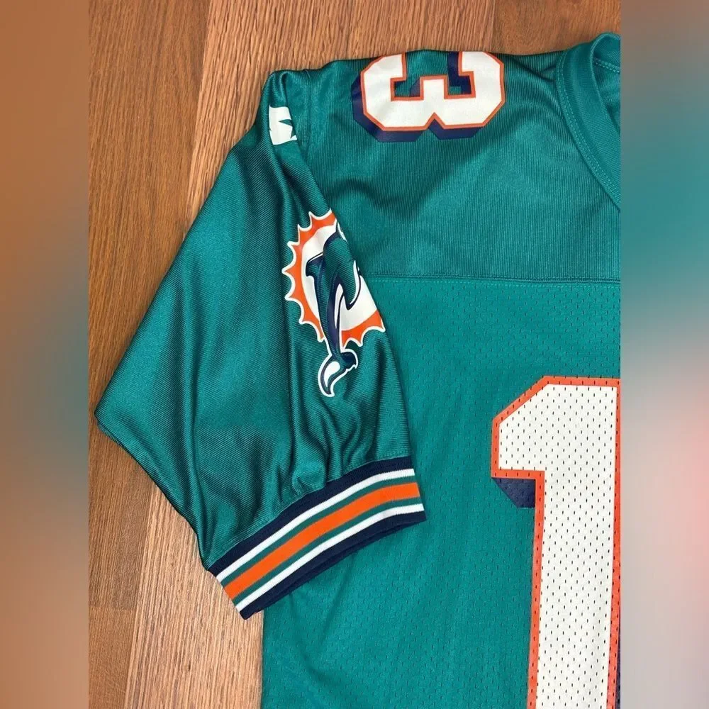 VINTAGE STARTER DAN MARINO MIAMI DOLPHINS Men‎ Football Jersey 1995 NFL 48 Large